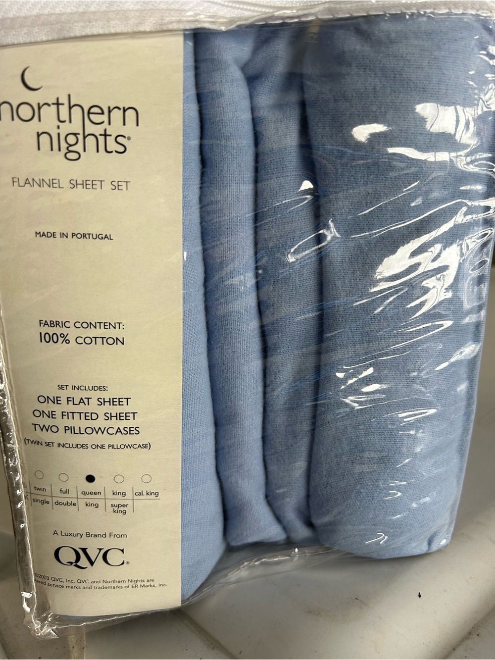 Northern Nights Blue Bedding Set - Picture 4 of 9